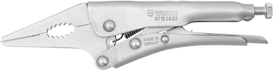 Würth Griptang met lange bek - Zilver