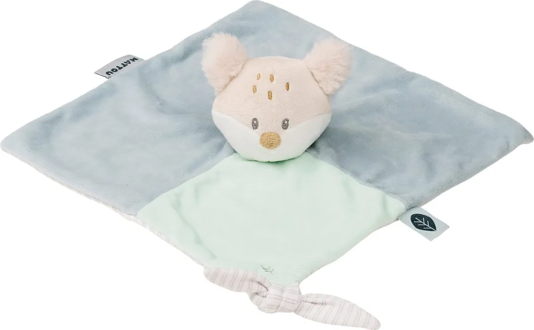 Nattou FLO Ernest & Oli Knuffeldoekje 40cm
