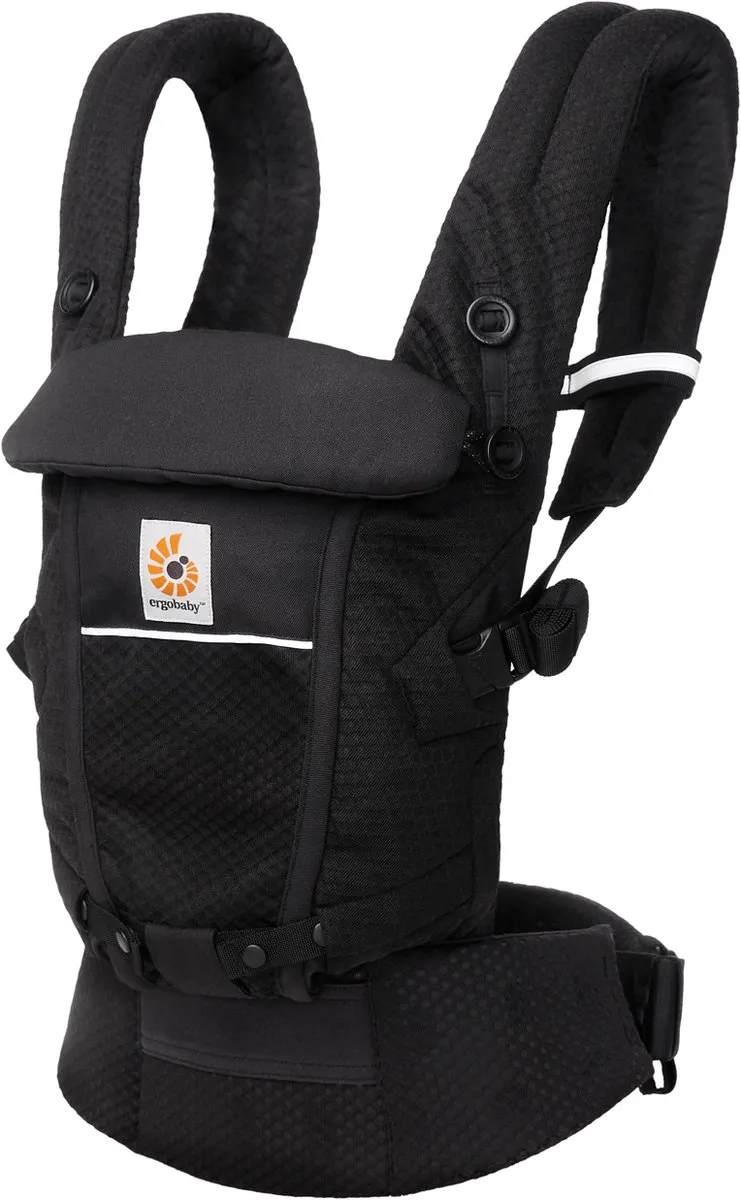 Ergobaby Draagzak Adapt Soft Flex Mesh - Onyx Black