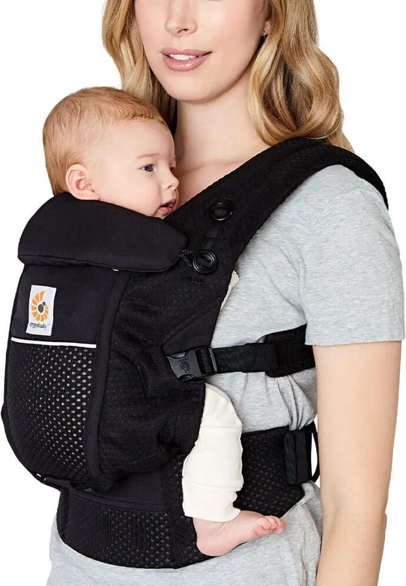Ergobaby Draagzak Adapt Soft Flex Mesh - Onyx Black