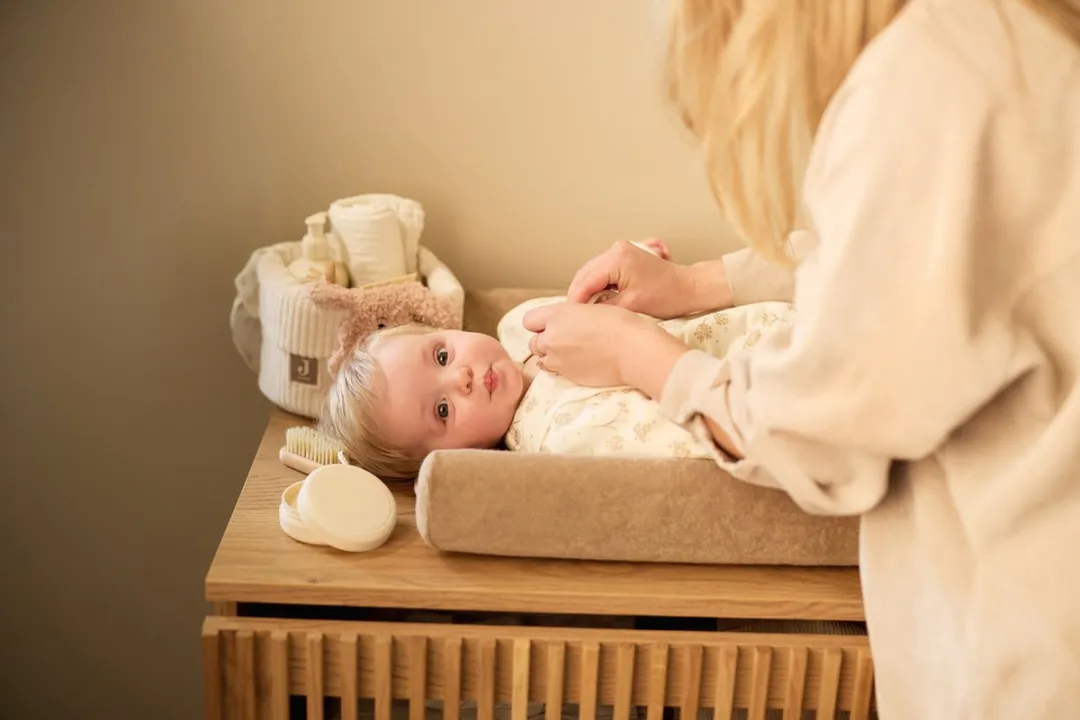 Jollein Commode Mandje Cloudy Rib Oatmeal