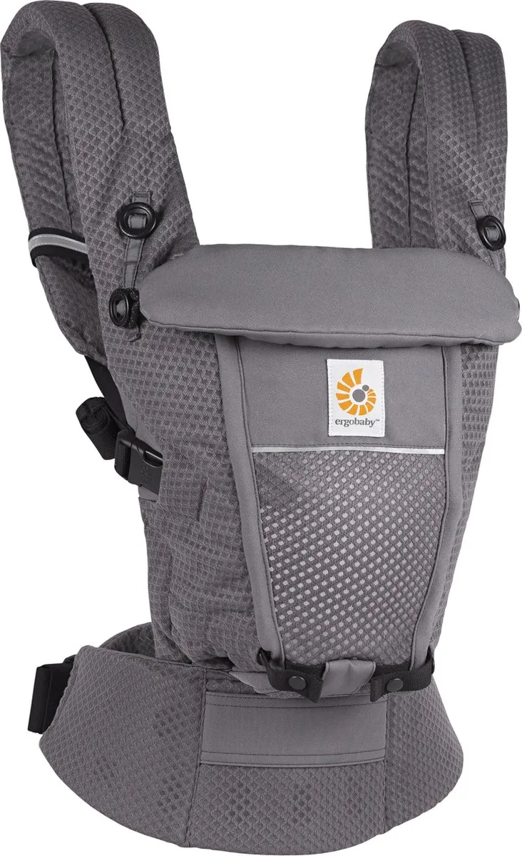 Ergobaby Adapt SoftFlex Draagzak - Graphite Grey