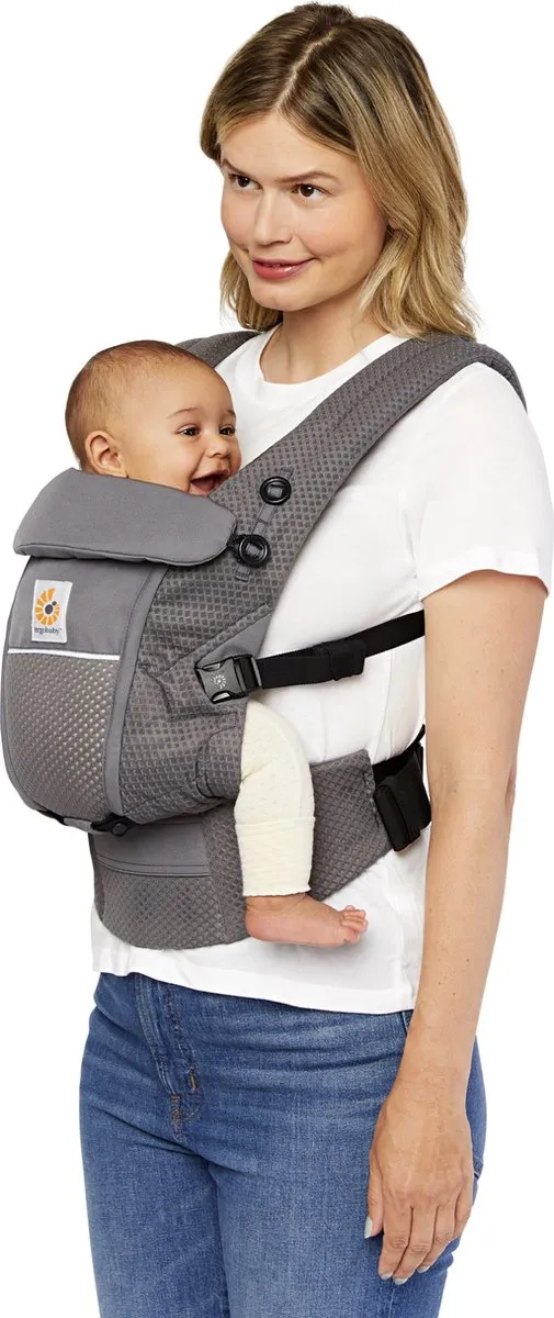 Ergobaby Adapt SoftFlex Draagzak - Graphite Grey