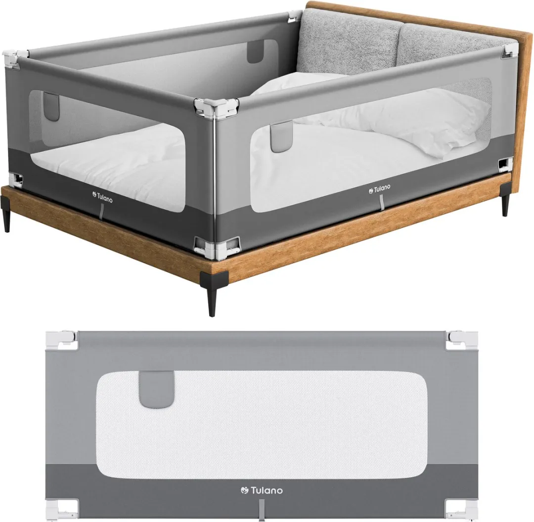 Tulano Cover 46 Babybedhekje 160cm - Grijs