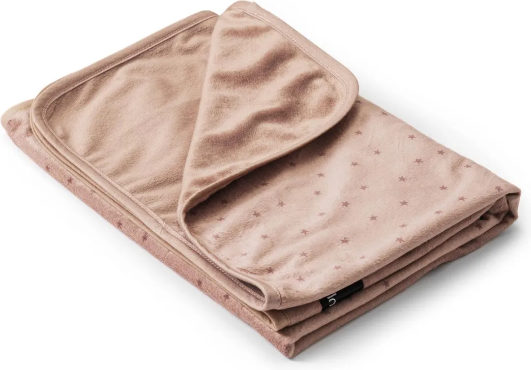 Elodie Pearl Velvet Babydeken 75x100cm - Northern Star Terracotta