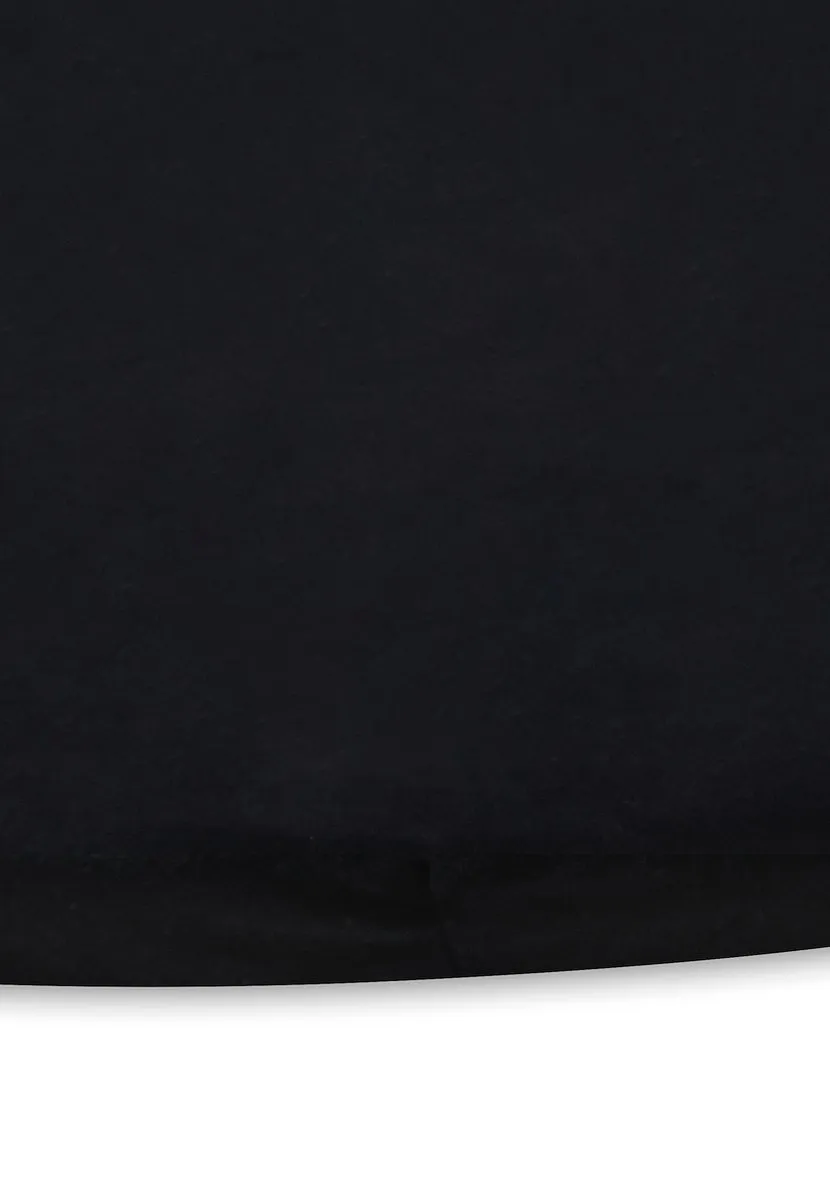 Jollein Baby Hoeslaken Boxmatras Jersey Ø95cm - Zwart