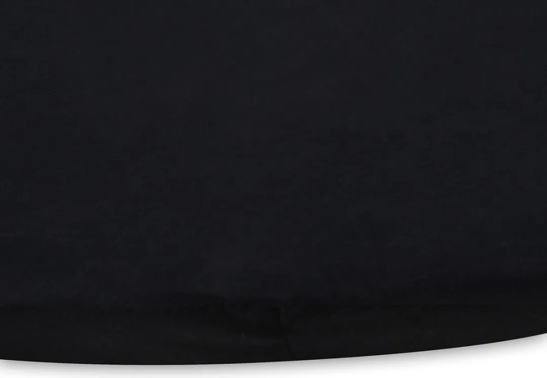 Jollein Baby Hoeslaken Boxmatras Jersey Ø95cm - Zwart