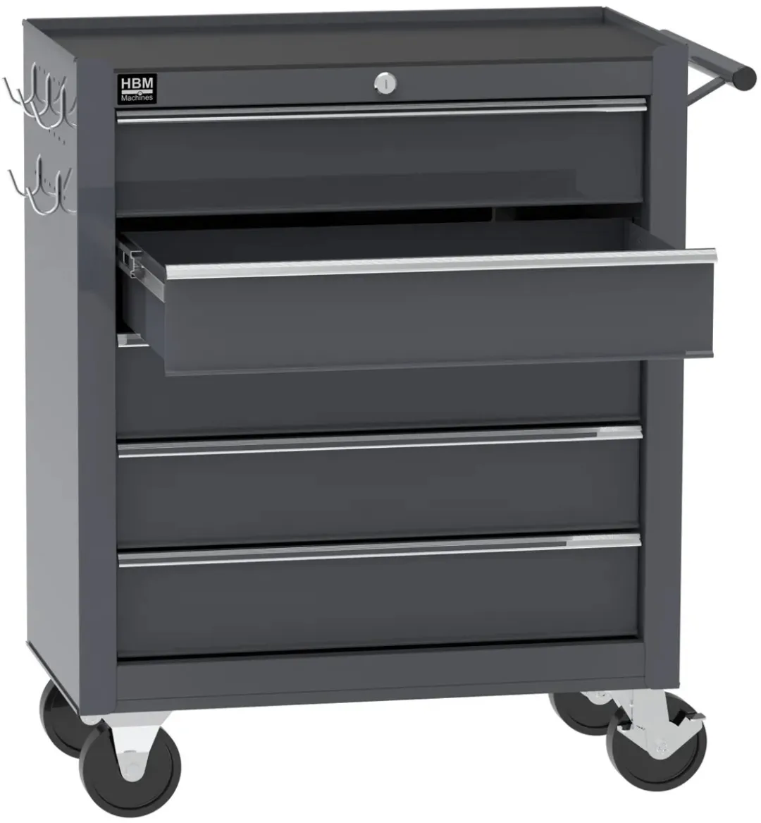 HBM 5 Laden Gereedschapswagen H133265 - Grijs