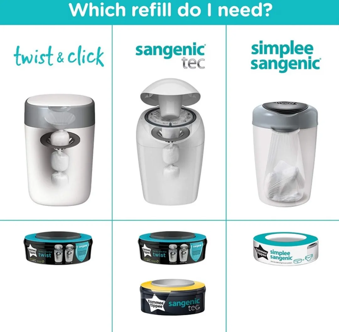 Tommee Tippee Twist Click Navulcassette