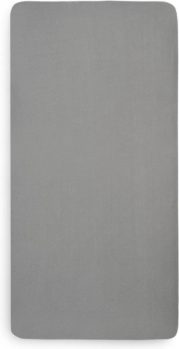 Jollein Baby Hoeslaken Ledikant Jersey Storm Grey 60x120cm