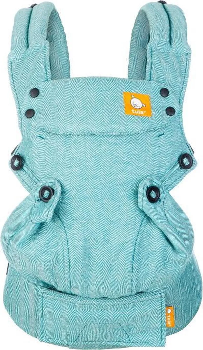 Tula Baby Draagzak Explore Linen Reef Mintgroen