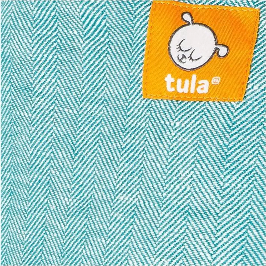 Tula Baby Draagzak Explore Linen Reef Mintgroen