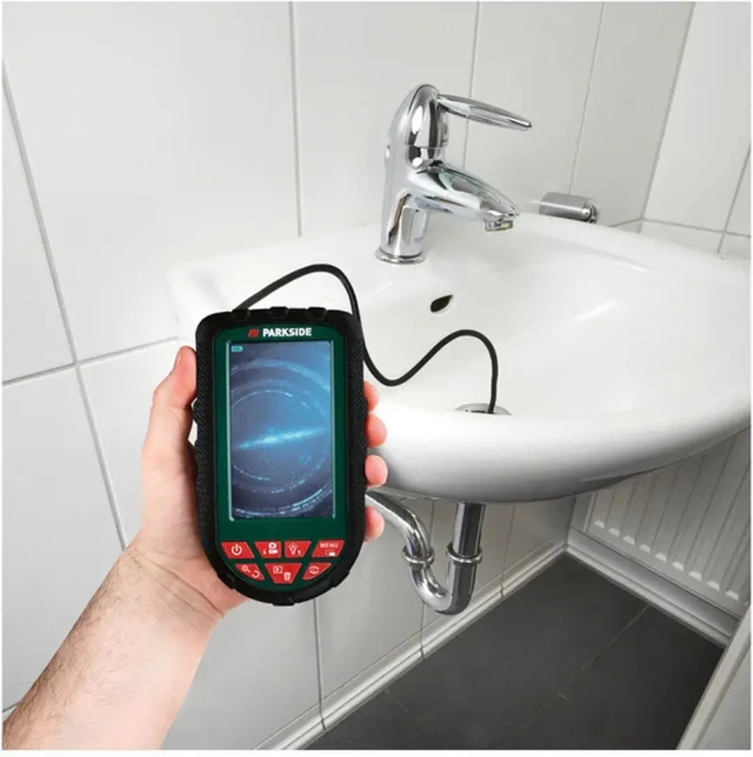PARKSIDE Inspectiecamera 8mm - 4,3" LCD - 8GB - Zwart