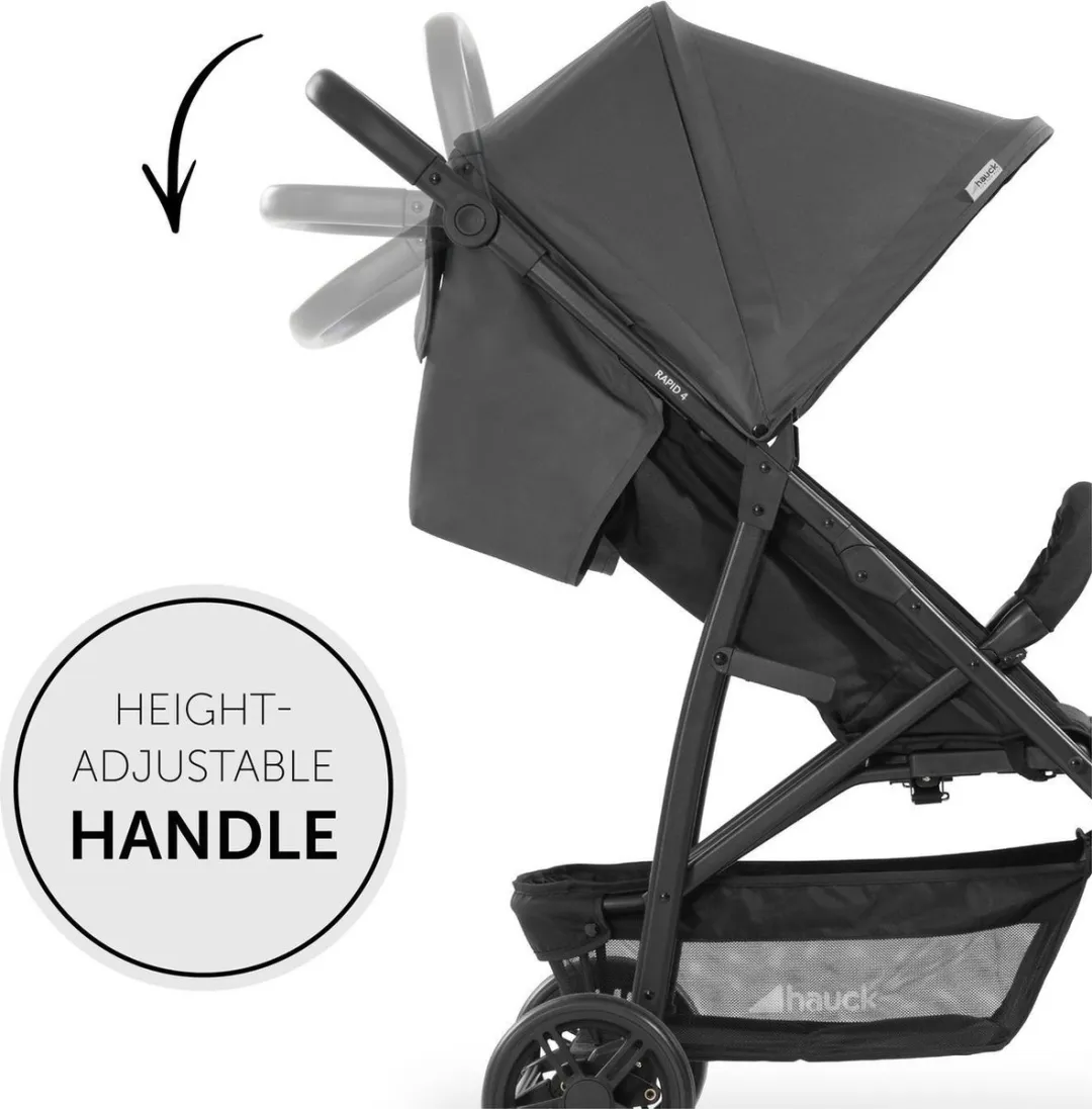 Hauck Rapid 4 Buggy - Licht - Grijs