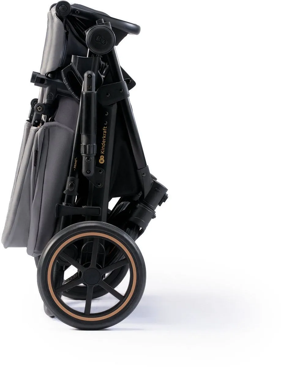 KinderKraft PRIME 2 PRO 3-in-1 Kinderwagen - Grijs