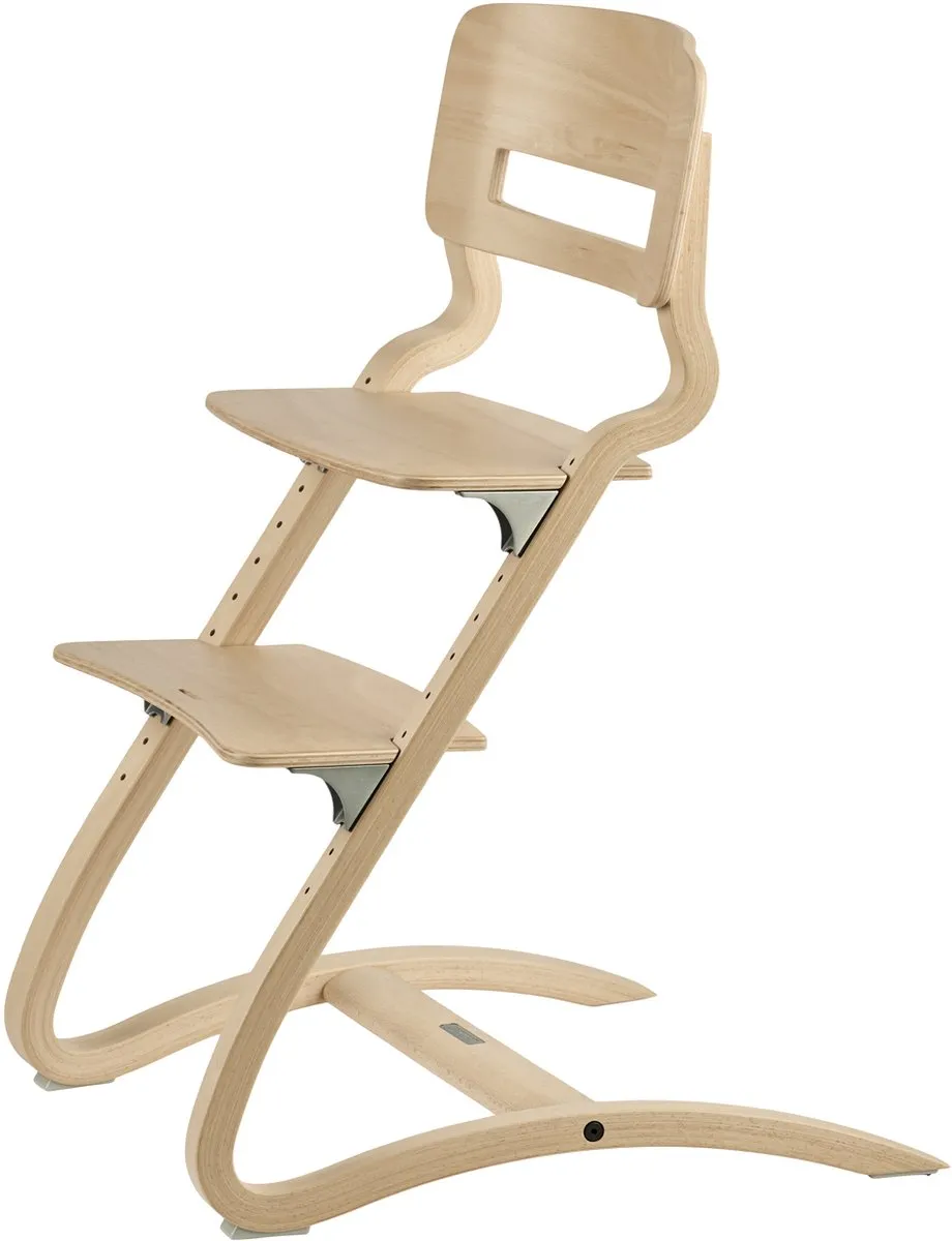 Leander Meegroeistoel Louie - Beech/Naturel