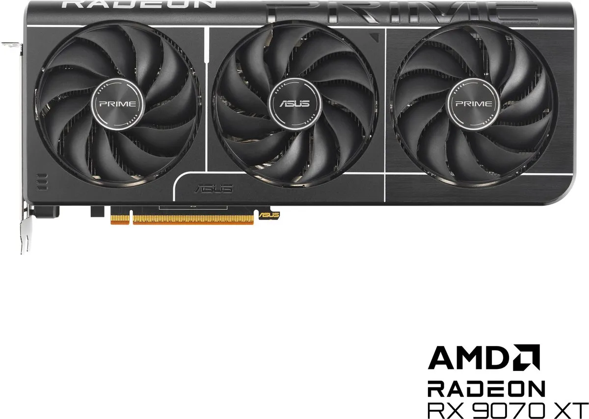 ASUS PRIME AMD Radeon RX 9070 XT Videokaart 16GB