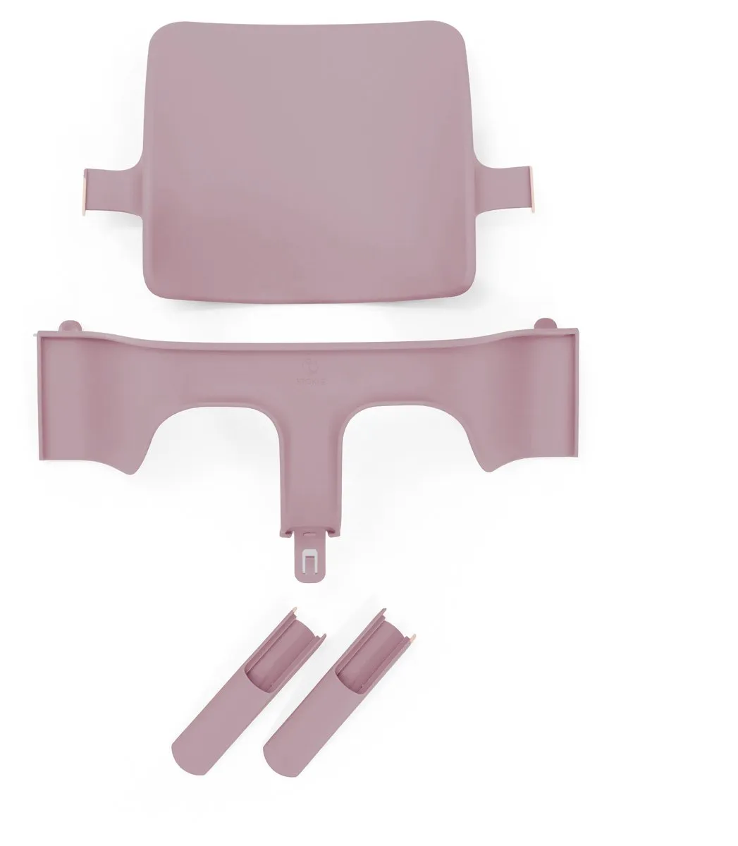 Stokke Tripp Trapp Bundel - Heather Mauve & Newborn Zwart - Kussenset Stars Multi