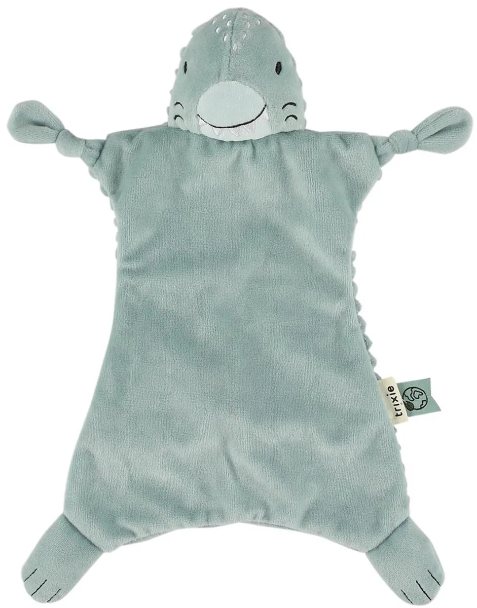 Trixie Baby Knuffeldoekje Mr. Shark Blauw