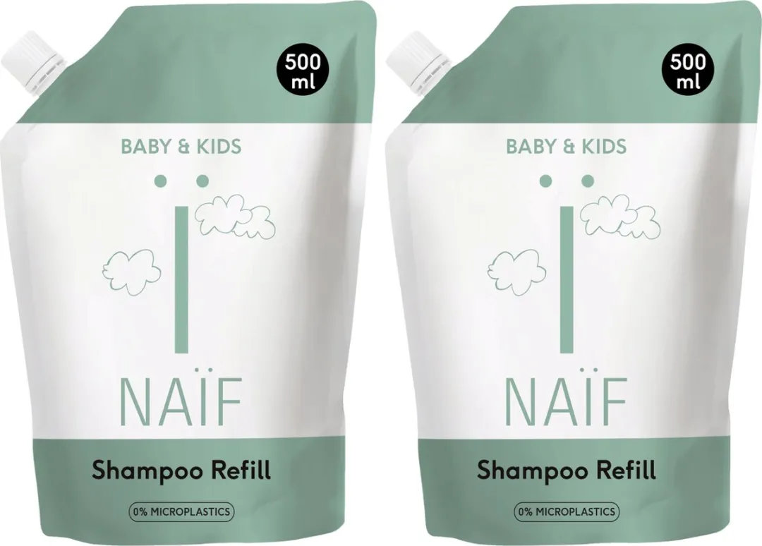 Naïf Shampoo Voordeelset Refill 2x500ml