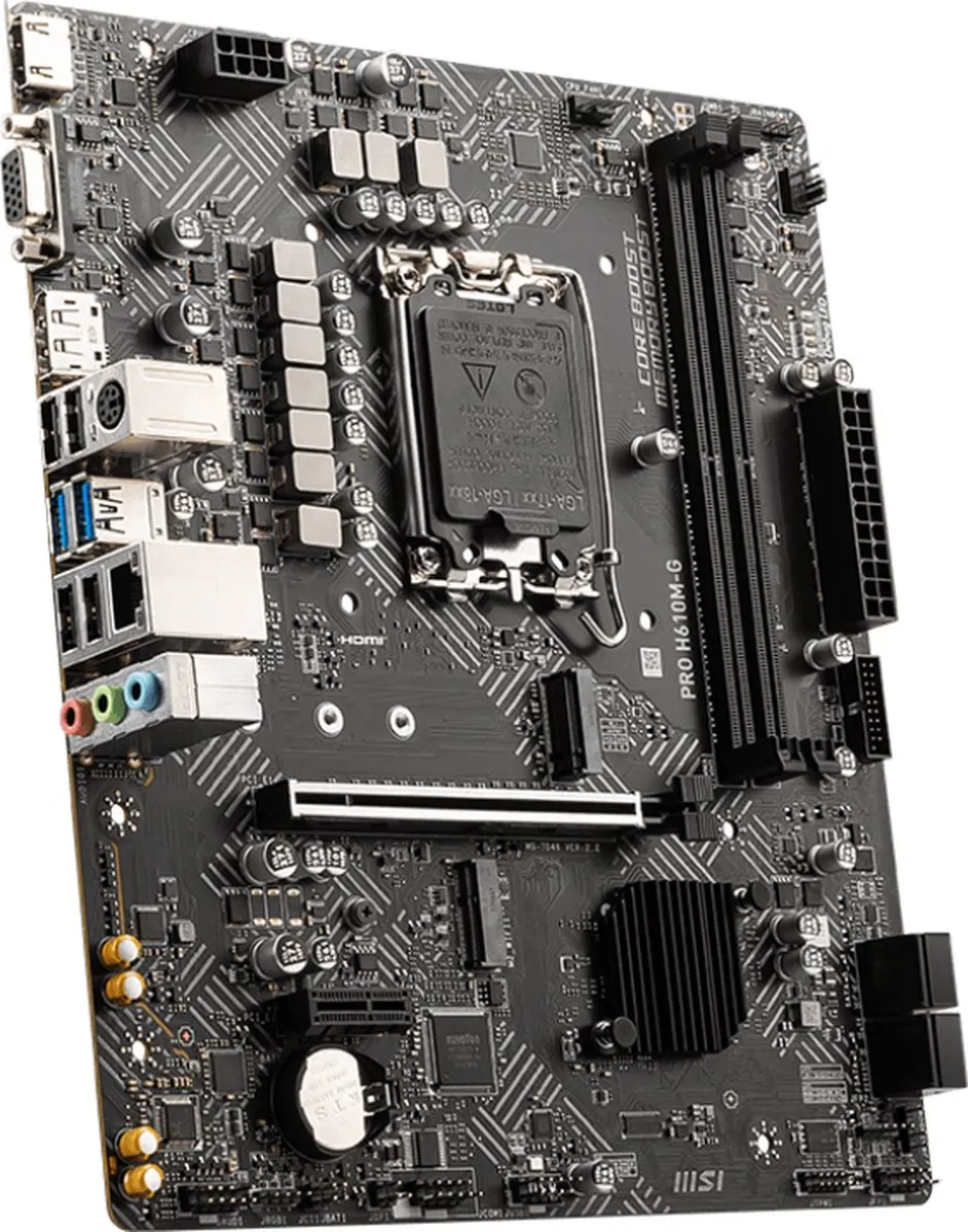 MSI PRO H610M-G Moederbord - Socket LGA 1700
