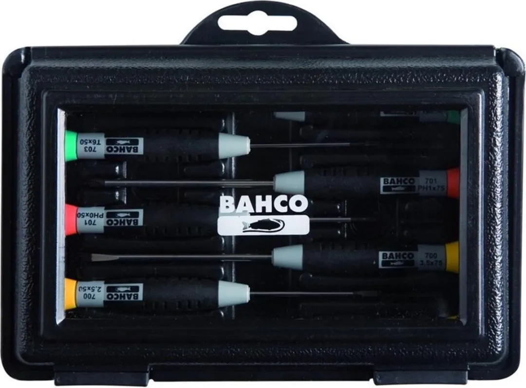 Bahco Precisie Schroevendraaierset 7-delig 706-4