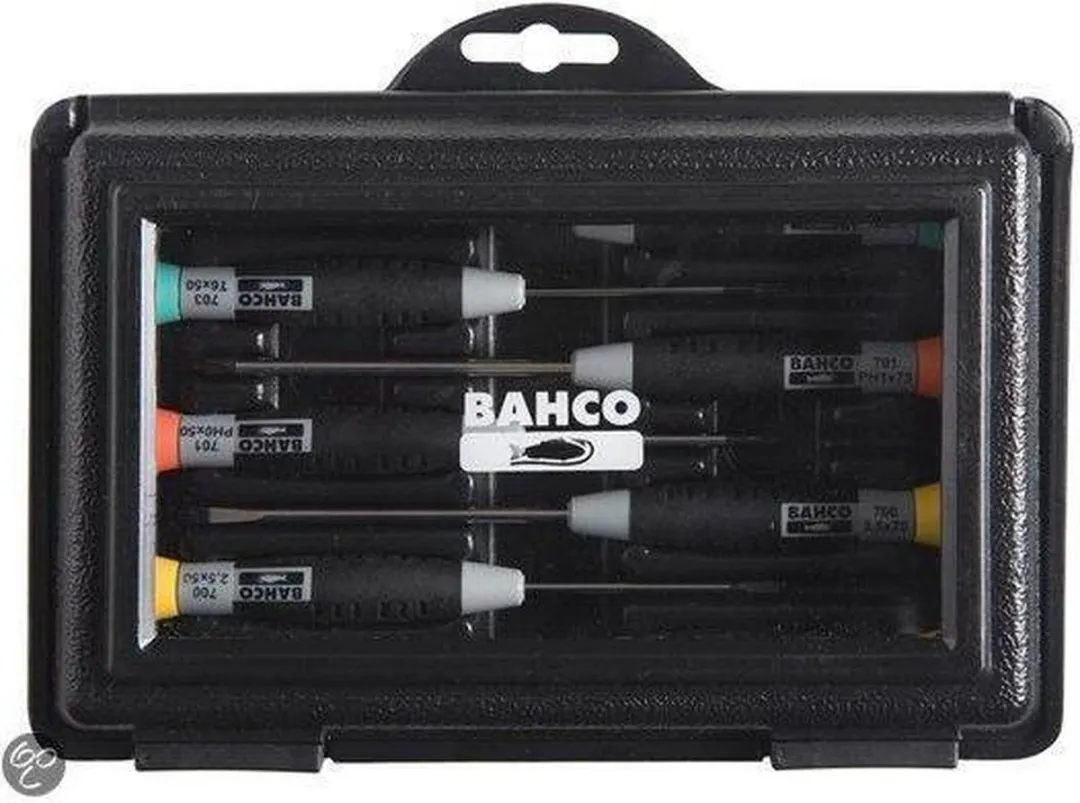 Bahco Precisie Schroevendraaierset 7-delig 706-4