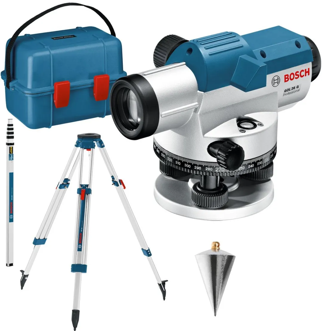 Bosch Professional GOL 26 G Optisch Nivelleertoestel 0601068003 - Blauw