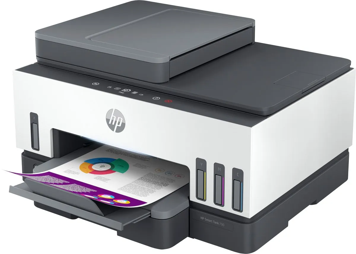 HP Smart Tank 790 4WF66A Multifunctioneel - 4 Kleuren - Grijs