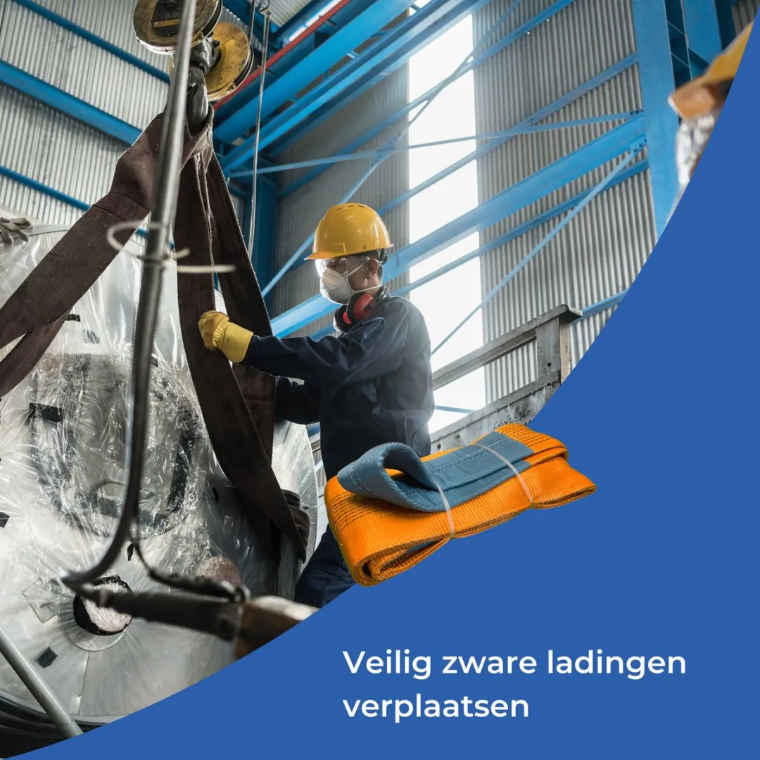 TETRA WSB Hijsband 24 Ton - 5m - Oranje - afbeelding 6 van 6