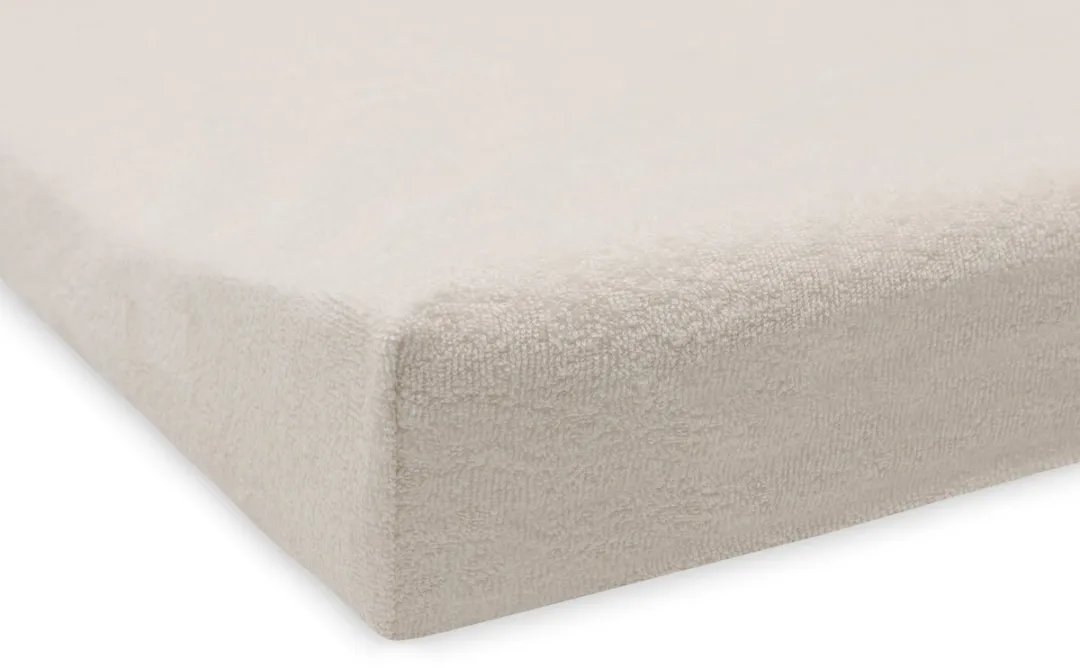 Jollein Aankleedkussenhoes Badstof 50x70cm - Milky Coffee - 2 Stuks