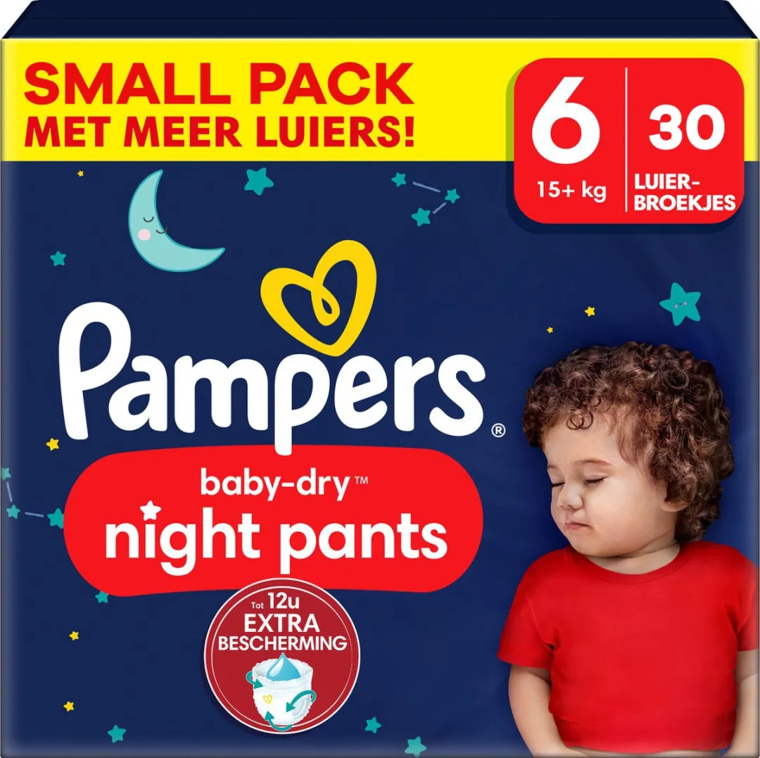 Pampers Baby Dry Night Pants Maat 6 - 30 Stuks