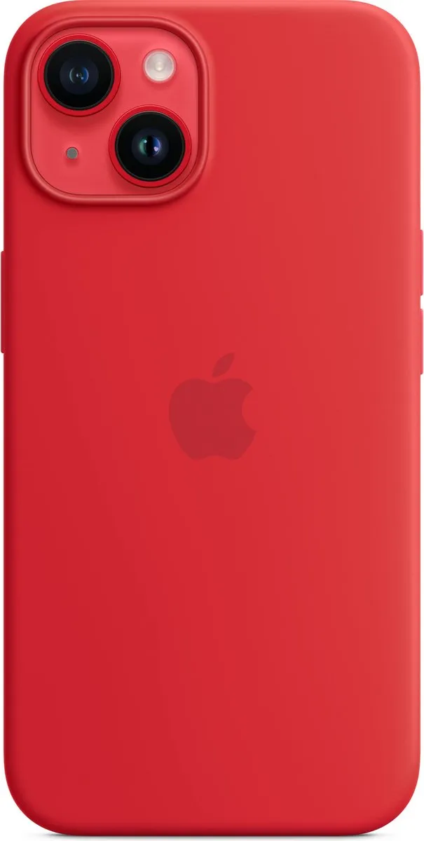 Apple Siliconenhoesje MW5U3ZM/A iPhone 14 - MagSafe - Rood