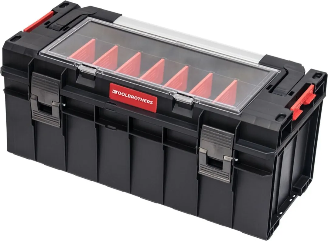 Toolbrothers RHINO 4260717840034 Gereedschapskoffer 22L - Rood/Zwart - afbeelding 6 van 6
