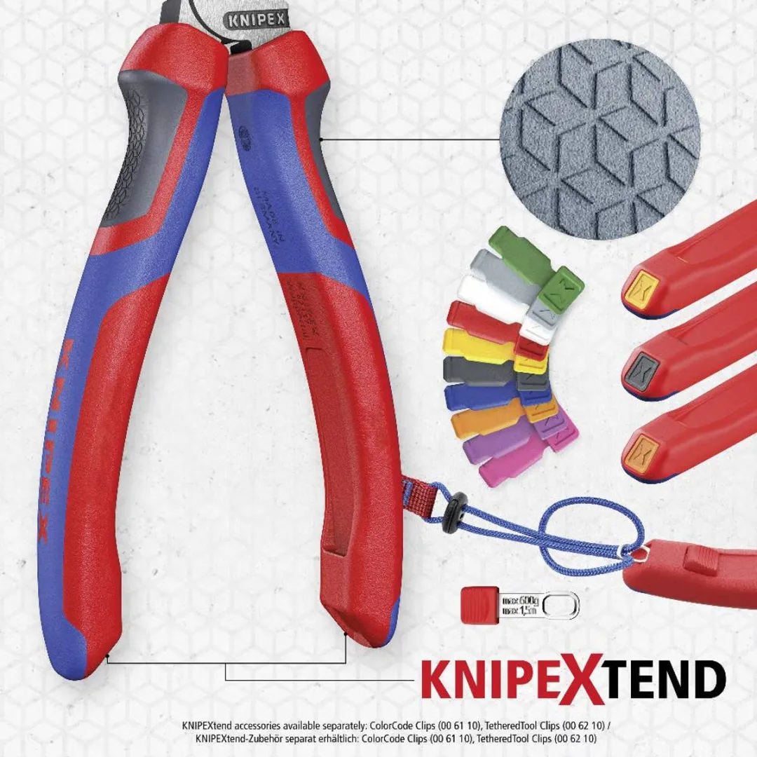 Knipex 95 12 160 Kabelschaar - Metaal 15mm