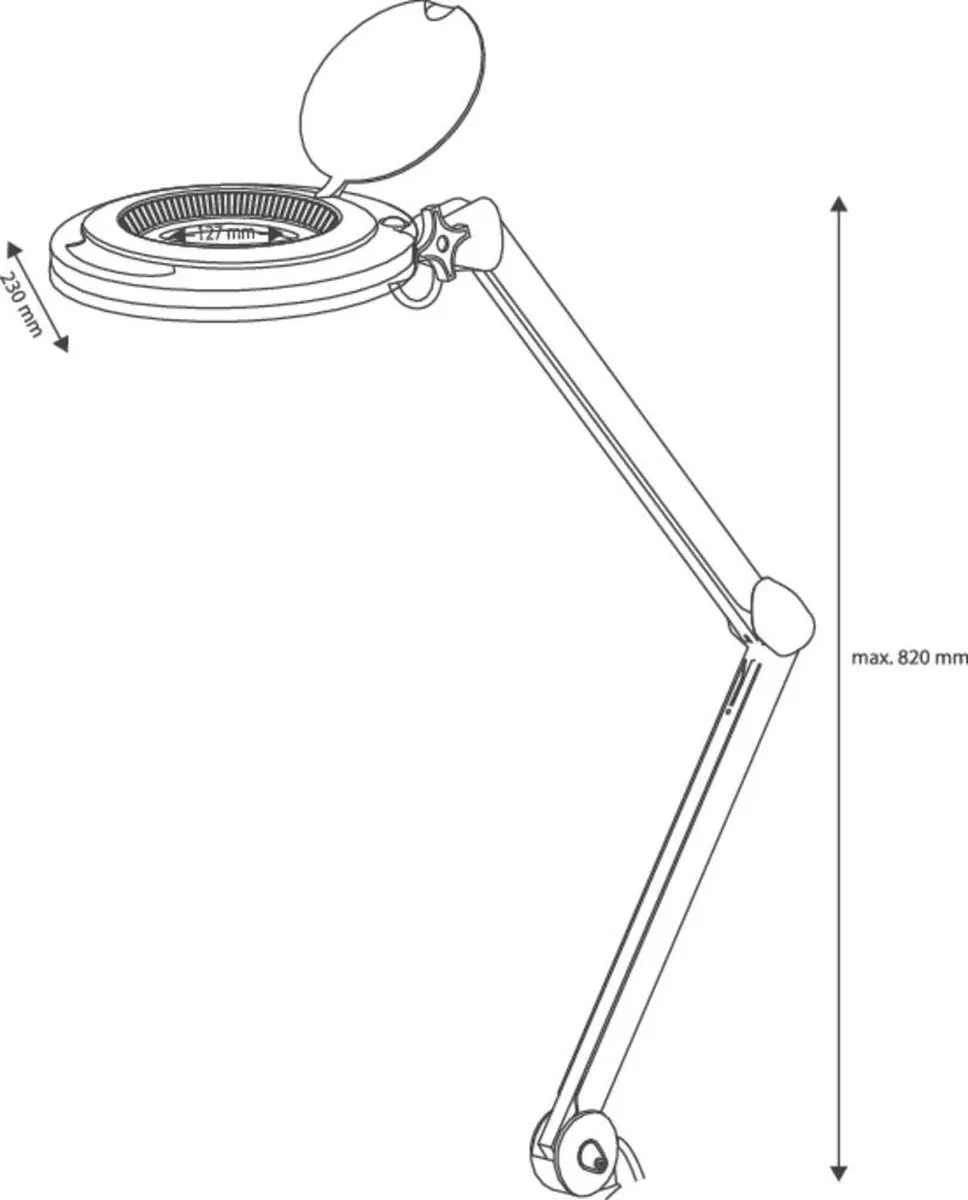TOOLCRAFT LED-loeplamp 2147853 - 8W Koudwit