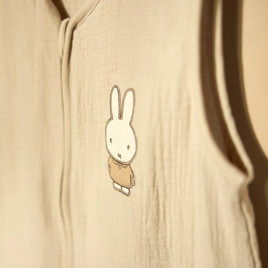 Jollein Slaapzak Baby Mouwloos 110cm - Hydrofiel - Miffy Applique - afbeelding 6 van 6