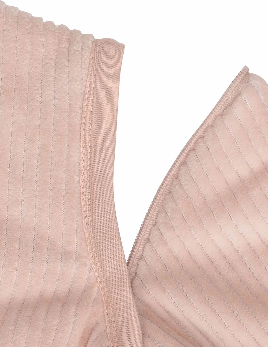 Jollein Baby Slaapzak Winter 90cm - Rib Wild Rose - afbeelding 6 van 6