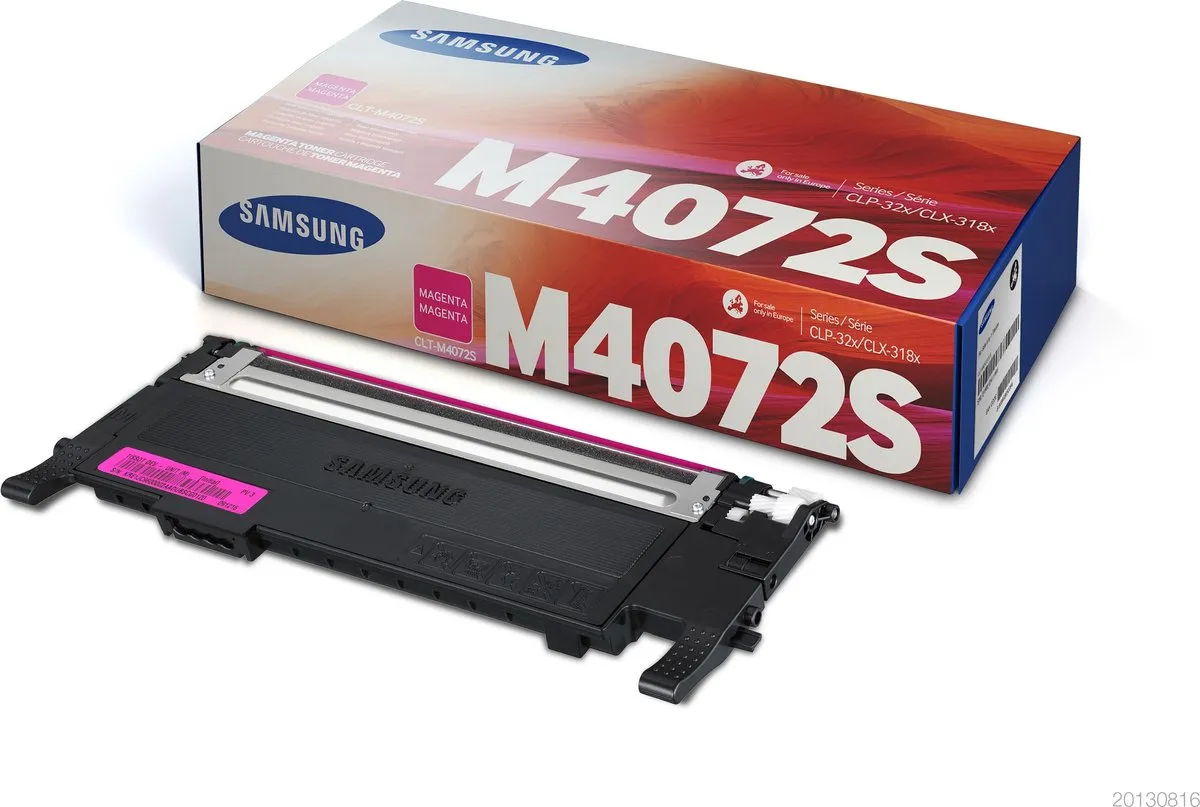 Samsung CLT-M4072S Toner - Magenta - 1000 Pagina's