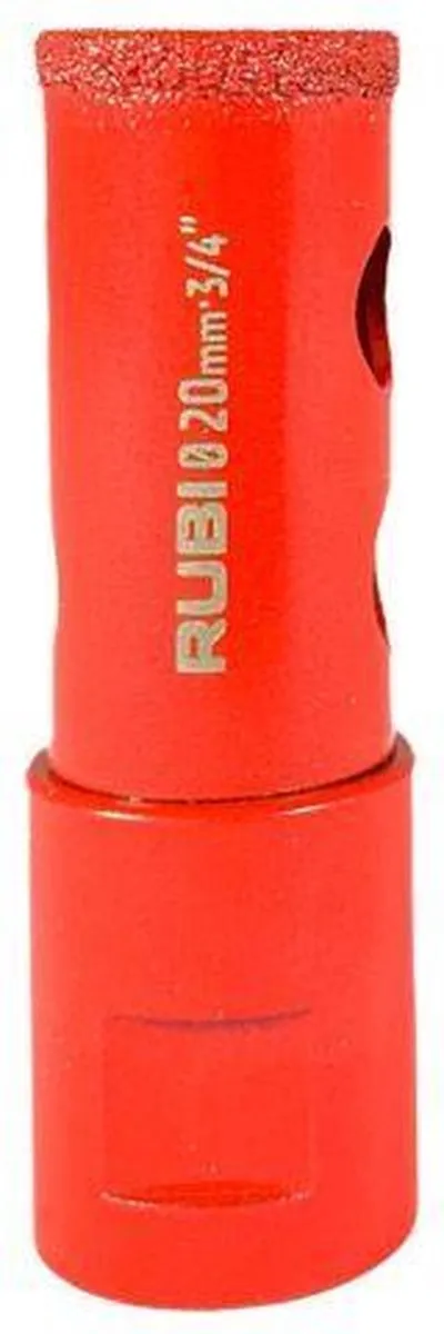 Rubi Drygres Premium Diamantboor 20mm M14 - Rood