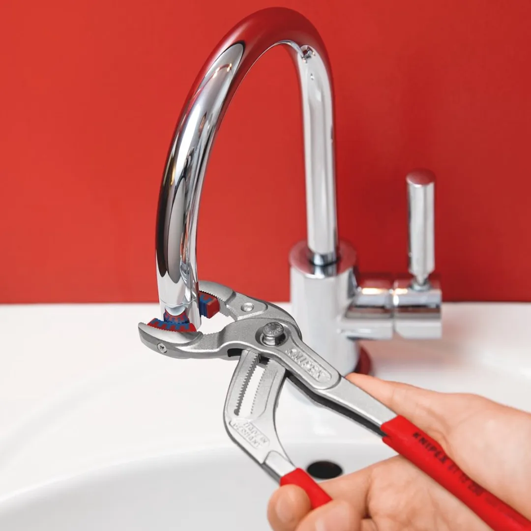 Knipex Sifon- en Connectorentang verchroomd 250 mm (Sani-grijptang)