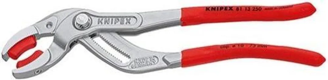 Knipex Sifon- en Connectorentang verchroomd 250 mm (Sani-grijptang)
