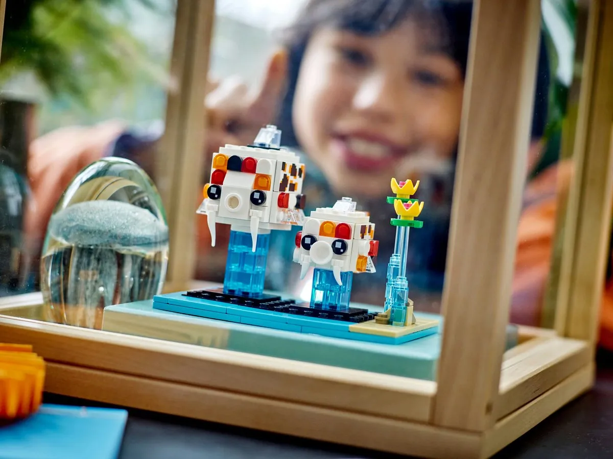 LEGO Brickheadz 40545 Koi Karpers - 203 Stukken - afbeelding 6 van 6