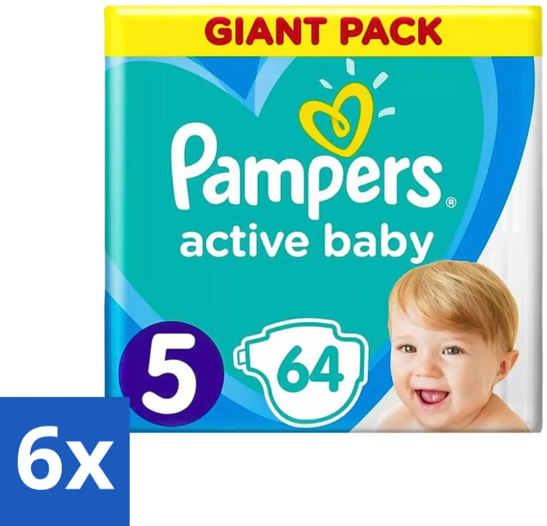 Pampers Active Baby Luiers Maat 5