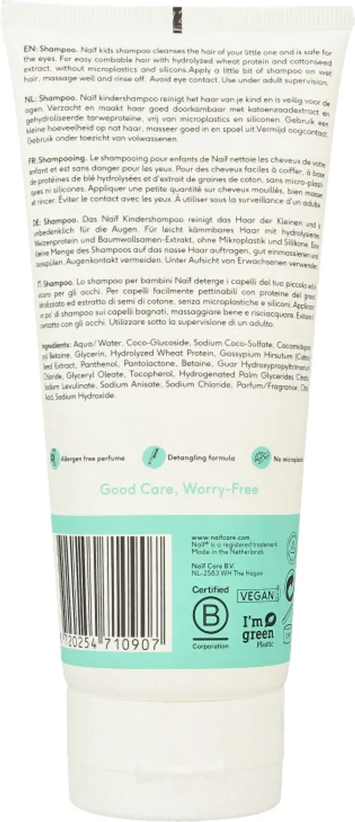 Naïf Voedende Shampoo Kinderen 200ml
