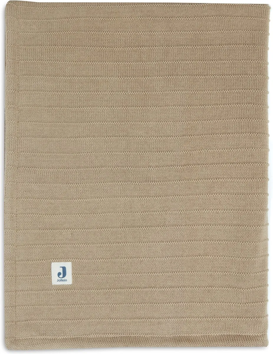 Jollein Baby Deken Wieg Velvet Pure Knit 100x150cm