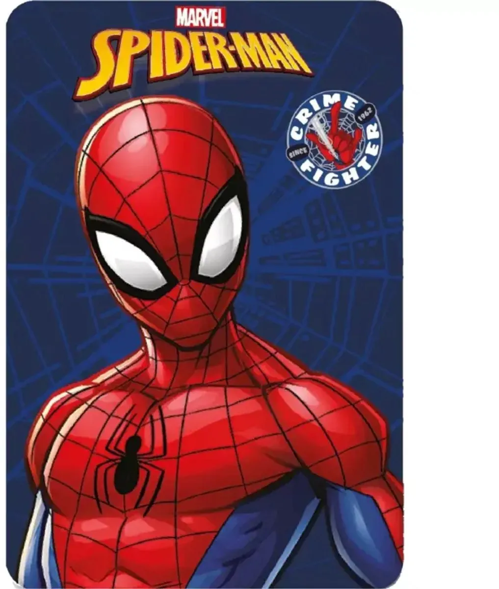 Marvel Spiderman Fleecedeken 100x140cm - Multi Colour