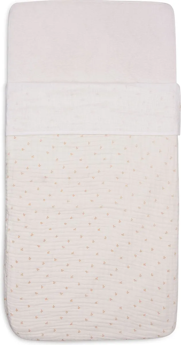 Jollein Baby Laken Ledikant 120x150cm Slub Ivory
