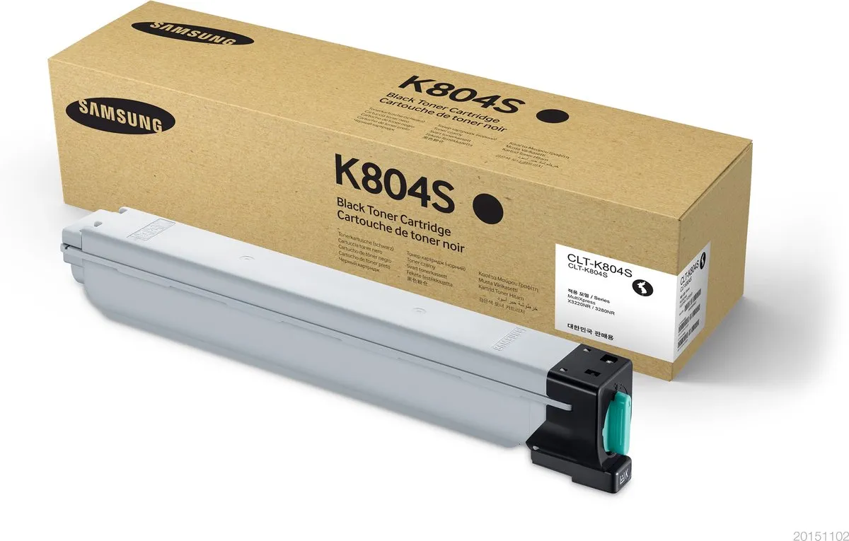 Samsung CLT-K804S Tonercartridge - 20.000 pagina's - Zwart