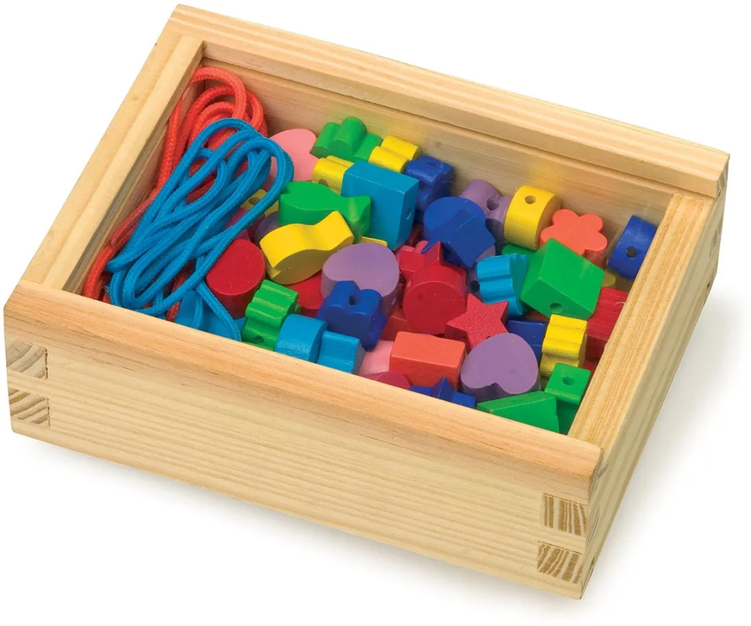 Small Foot Houten Rijgkralen 84 Stuks
